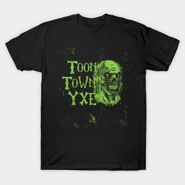 Toon Town YXE Horror The Deranged Ghoul T-Shirt by Stooned in Stoon